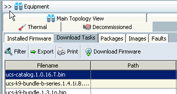 UCSM 1.4 : Direct upload of firmware bundles